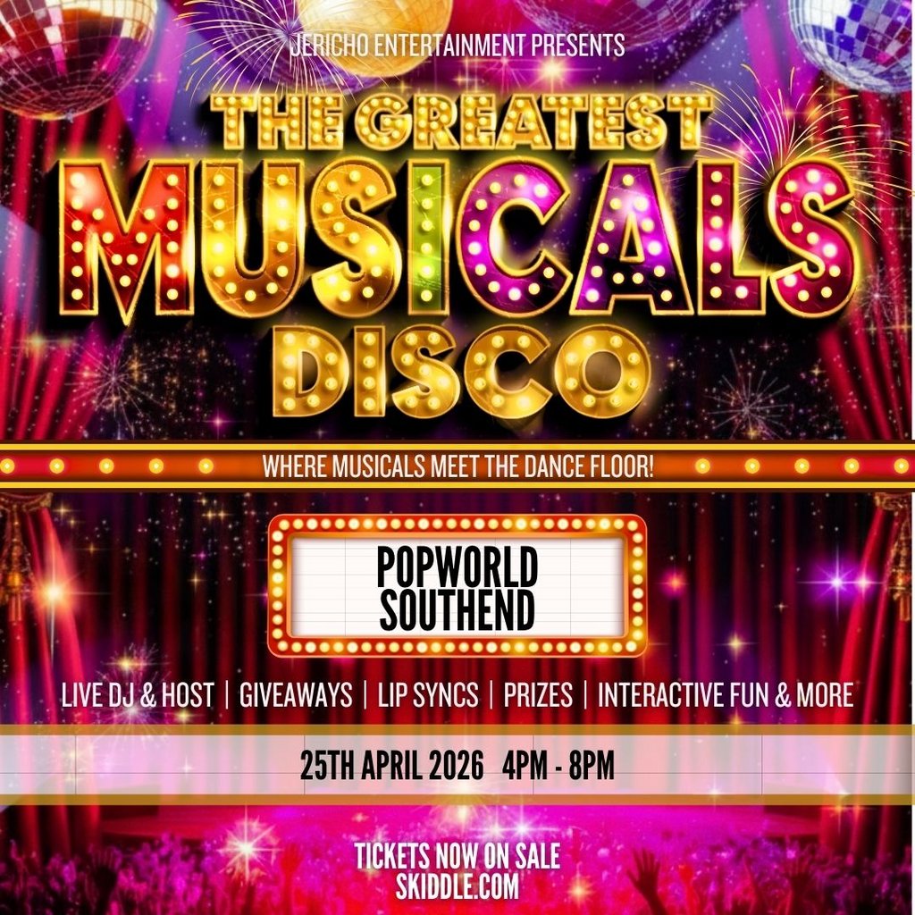 The Greatest MUSICALS Disco – Southend