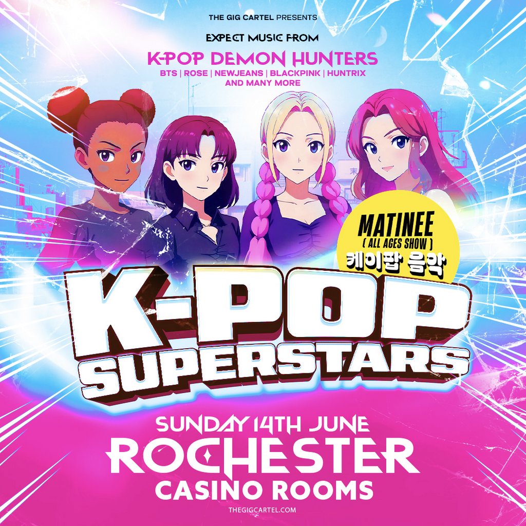 K-POP Superstars – Sunday 14th June 2026
